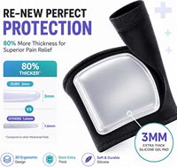 Coussinets métatarsiens pour femmes et hommes, coussinets en gel pour l'avant-pied, 3 tailles, manchons souples pour l'avant-pied pour soulager la pression et le confort quotidien