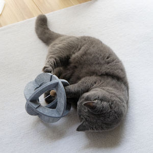 कारखाने अनुकूलन पर्यावरण के अनुकूल इंटरैक्टिव बिल्ली खिलौने बिल्ली के साथ बिल्ली के मज़ा और व्यायाम इनडोर खेल के लिए - Product Image 1