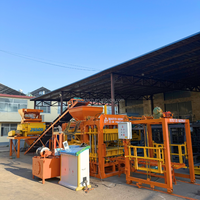 Machine automatique QT6-15 pour la fabrication de briques et pavés en béton pour les projets d'infrastructure au Rwanda – Équipement de production de blocs creux