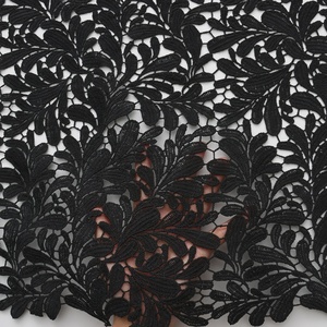 Erkoumi Đầy Đủ Thêu Hollow Đính Đầy Đủ Nước Hòa Tan Ren Vải Thụy Sĩ Dây Ren Vải Phi Guipure Ren Cho Ăn Mặc - Product Image 1