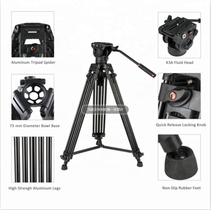 Venta directa de fábrica 72 pulgadas de cámara profesional trípode de vídeo - Product Image 2