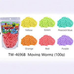 Ventes chaudes de jouets sensoriels TPR <span class=keywords><strong>Magic</strong></span> <span class=keywords><strong>Quick</strong></span> Wormz, vers extensibles colorés, jouets sensoriels extensibles, vers magiques pour enfants - Product Image 5