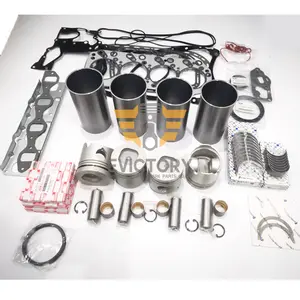 Per ISUZU 4 ja1 blocco corto assy con blocco cilindri anello pistone albero motore conrod cuscinetto set guarnizione completa