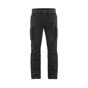BLAKLADER - 145711478999C152 Pantalones de servicio Denim Stretch Azul marino/Negro-PANTALÓN DE TRABAJO EAN 7330509727911 - Product Image 1