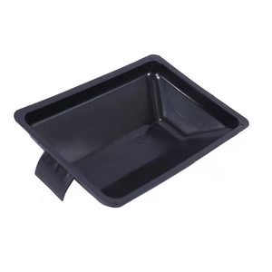 Bol de toilette en plastique avec couvercle pour personnes âgées, design minimaliste - Product Image 2
