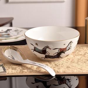 Nordic Royal Household Ceramic Bone China Plates 58-pcs <b>Set</b> Tableware <b>Set</b> - Product Image 4