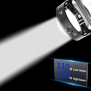 Chenlang การติดตั้งแบบ lossless 12V 6000K 130W 3นิ้วแอลอีดีโปรเจคเตอร์เลนส์สามดวงเลเซอร์แบบตรงเลนส์ไฟหน้ารถ - Product Image 6