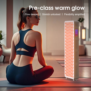 Nouveau panneau de sauna à lumière rouge OEM 216 LED à double puce <span class=keywords><strong>pour</strong></span> <span class=keywords><strong>yoga</strong></span>, étirement avant et soulagement, conforme RoHS - Product Image 2