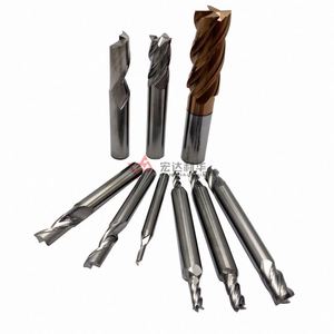 Fresa de carburo de alto rendimiento para máquina CNC, herramienta de corte de 2/3/4/6 filos con ODM y OEM personalizados del fabricante - Product Image 1