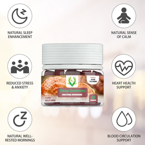 OEM Sleep Gummies Mushroom Extract Mood Sleep Stress Relief and Improved Natural Sleep <b>Supplement</b> - Product Image 5