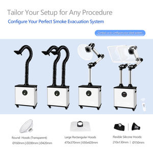 Nouvel extracteur de fumée au laser CO2, filtration en 4 étapes, efficacité de 99,97 % pour une <span class=keywords><strong>extraction</strong></span> efficace des vapeurs et des odeurs, procédures cosmétiques - Product Image 2