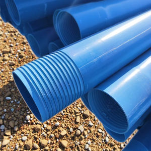 Высокопрочные ПВХ-трубы для бурения, резьбовые ПВХ-трубы для ирригации, прочные, устойчивые к высокому давлению и УФ-излучению, пластиковые трубы для обсадных скважин из ПВХ-O - Product Image 1