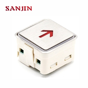 Fuji <strong>Elevator</strong> <strong>Parts</strong> Push Button MT42 MTD270 - Product Image 1