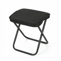 Tabouret de pêche portable amélioré grande taille, siège large, chaise de camping pliable robuste pour les voyages en extérieur