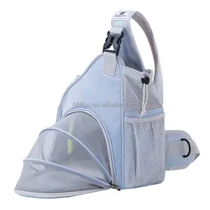 Xách tay nhỏ-có Kích thước con chó mèo Crossbody tàu sân bay túi mở rộng Breathable Pet ngoài trời tàu sân bay Túi