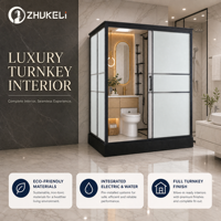 Toilettes portables de luxe avec séparation sec-humide, plateau en céramique, structure en alliage d'aluminium – Solution légère et écologique pour salles de bain hospitalières