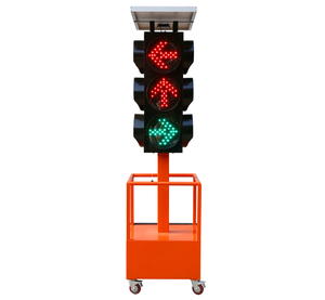 Rimorchio stradale Solar power Led Arrow Board Mobile Traffic Mount Amber Arrow Panel con Controller attuatore - Product Image 6
