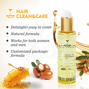 Vente en gros de sérum nourrissant à l'huile d'argan pour le soin des cheveux avec logo personnalisé sérum réparateur de cheveux à la vitamine C ordinaire sérum capillaire au miel - Product Image 3