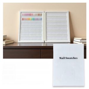Livre <span class=keywords><strong>d</strong></span>'échantillons de vernis à ongles de luxe personnalisé 90/180 couleurs, album de présentation anti-poussière, nuancier de vernis gel premium, vente en gros directe usine - Product Image 4