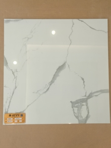 Piastrelle in Gres Porcellanato 60x60 di Foshan, Grigio Chiaro, Effetto Marmo per <span class=keywords><strong>Pavimenti</strong></span> <span class=keywords><strong>e</strong></span> Rivestimenti del <span class=keywords><strong>Bagno</strong></span> - Product Image 6