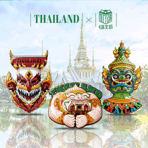 Aimants de réfrigérateur 3D personnalisés avec des créatures mythiques thaïlandaises, amusants, uniques, pratiques, petits ornements, fabricant de marchandises IP - Product Image 4