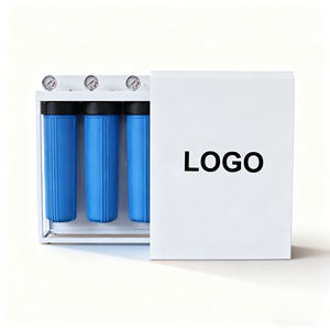 호주 OEM 제공 3단계 빅 블루 워터 필터 20인치 공장 가격 스테인리스 스틸 브래킷 포함 - Product Image 1