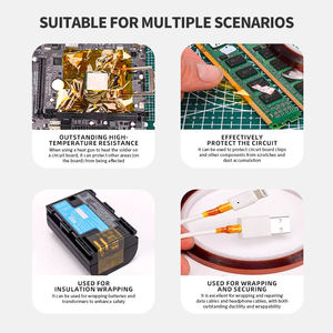 Dedo dorado resistente al calor de alta temperatura <span class=keywords><strong>8mm</strong></span> Industria eléctrica Kaptons Log Roll Jumbo PI Cinta de poliimida - Product Image 3