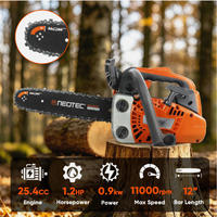 Livraison gratuite aux États-Unis NEOTEC 25.4CC 12" Tronçonneuse à essence pour la coupe du bois Moteur de coupe à essence NCS2500