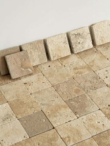 Beige kalksteenpanelen, blokken, bulk, gespleten, getrommelde, bestrating, buitensteen, zwembad, moderne villa - Product Image 6