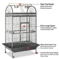 Vente en gros Aier B020 – Housse de cage à oiseaux carrée, durable et élégante, en acier inoxydable, 1,5 kg, pour canaris et perroquets, toutes saisons, maison et bureau
