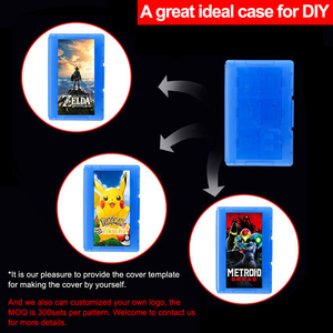 Custodia per giochi 24 in 1 compatibile <span class=keywords><strong>con</strong></span> Switch OLED NS Switch cartuccia custodia protettiva rigida antiurto - Product Image 6