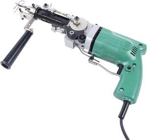 Pistol Tufting elektrik mesin Tufting tenun karpet tufting Pile Cut dan Loop pistol Tufting untuk pembuatan permadani - Product Image 1
