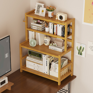 Estantería Pequeña para <span class=keywords><strong>Escritorio</strong></span> de Estudiante, Estante de Almacenamiento de <span class=keywords><strong>Escritorio</strong></span> Grueso y Simple, Estante de Almacenamiento para Dormitorio - Product Image 4