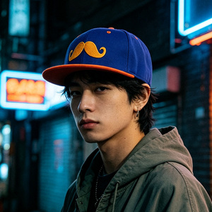 Gorra de Béisbol con Bordado de Logotipo Personalizado, Diseño de Bigote, Gorra Divertida, Nueva Gorra Estilo <span class=keywords><strong>New</strong></span> <span class=keywords><strong>Era</strong></span> - Product Image 2