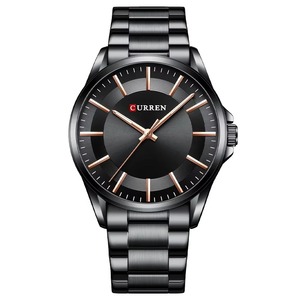 Montre à quartz pour homme, rétro, en acier inoxydable, grand cadran, sportive, étanche, légère, tendance - Product Image 2