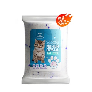Factory Wholesale Bulk Dust Free Low Tracking Highly Absorbent Eco Friendly Crystal <b>Cat</b> <b>Litter</b> - Product Image 1