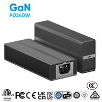 Adaptateur d'alimentation externe GaN PD3.0 3.1AC 5V 9V 12V 15V 48V 5A 240W, chargeur USB-C PD3.1 240W