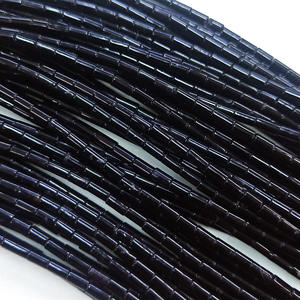 Pierres précieuses naturelles, colonne rectangulaire de haute qualité, 2x4MM, perles amples, Tube d'énergie, puissance de guérison, pour bricolage de Bracelets, boucles d'oreilles, fabrication de bijoux - Product Image 3