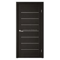 Porte intérieure à prix compétitif Porte en bois design à double porte fiable avec serrure intelligente