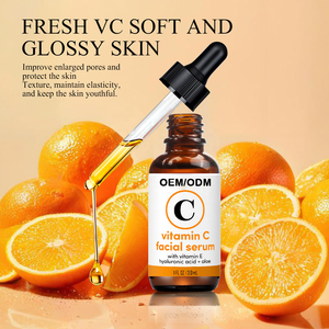 Fórmula rica en antioxidantes y brillo de esencia de vitamina C para la reducción de manchas oscuras y brillo radiante Suministro de etiqueta privada OEM - Product Image 6