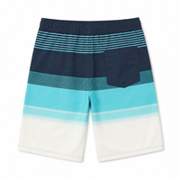 Shorts de plage décontractés pour hommes, personnalisés, respirants, écologiques, à séchage rapide, imperméables, imprimés surf recyclés, vente en gros