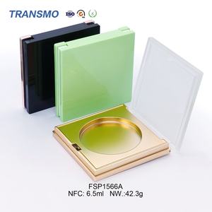 Wholesale Powder Boxes for <b>Blush</b> Eye Shadow Palette with Mirror <b>Blush</b> Packaging Plastic 6.5ml Empty Cosmetic Container - Product Image 4