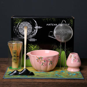 Juego <span class=keywords><strong>de</strong></span> Tazón <span class=keywords><strong>de</strong></span> Matcha Japonés <span class=keywords><strong>de</strong></span> Cerámica para Preparar Matcha, Batidor <span class=keywords><strong>de</strong></span> Té <span class=keywords><strong>de</strong></span> Bambú, Caja <span class=keywords><strong>de</strong></span> Regalo para Ceremonia del Té <span class=keywords><strong>de</strong></span> la Dinastía Song Baibenli - Product Image 6