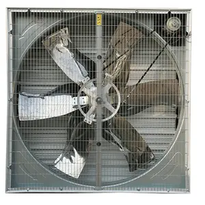 Hayvancılık egzoz fanı çin 50 inç CE paslanmaz çelik AC duvar tipi Fan eksensel fanlar ücretsiz yedek parçalar 6 adet