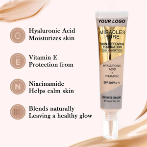10 couleurs marque privée <span class=keywords><strong>HD</strong></span> longue durée mat naturel imperméable maquillage correcteur fond de teint ingrédient minéral - Product Image 2