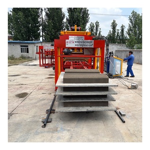 QT15-15 hoàn toàn tự động bê tông xi măng <span class=keywords><strong>holow</strong></span> khối briks Máy làm algeria máy động cơ diesel gạch làm máy móc - Product Image 2