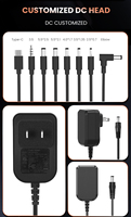 Adaptateur secteur US 12V 1A 1.5A 1.2A homologué FCC, adaptateur AC/DC 12 volts 2 ampères 1.5 ampères, alimentation pour effets de guitare 1A 12V