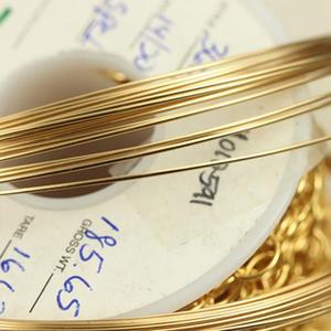 DIY ファッションジュエリー制作 バルク <span class=keywords><strong>14K</strong></span> ゴールドフィルドワイヤー 0.81mm 1679549 - Product Image 2