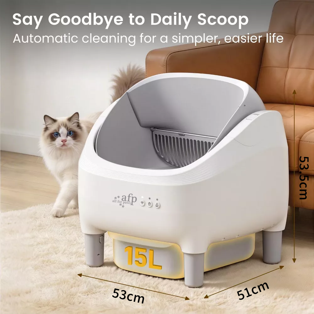 Smart Cat Litter Box Automatic Cat Toilet - APP Control
