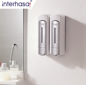 <span class=keywords><strong>Dispensador</strong></span> de jabón de ducha para baño, dosificador de <span class=keywords><strong>gel</strong></span> para ducha <span class=keywords><strong>y</strong></span> baño, Bomba montada en la pared, 400ml, OEM - Product Image 5